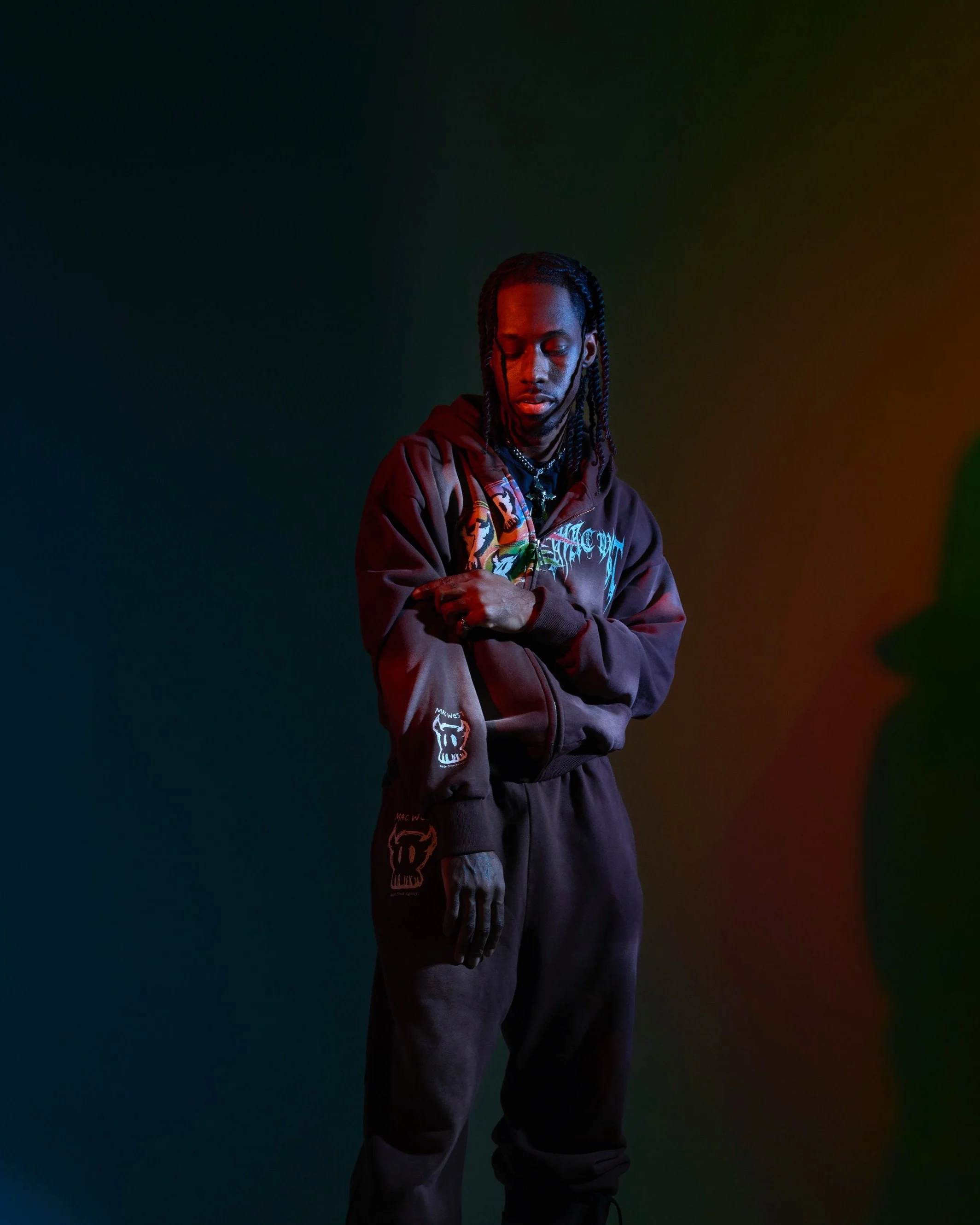 macwest szn9 Mac west nyc zip hoodie — MACWEST